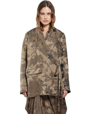 Uma Wang Khloe Jkt - Brown