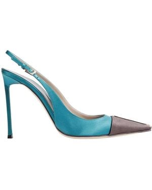 Tom Ford Thea Slingback Pumps - Blue