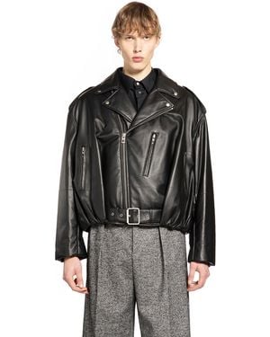 Loewe Balloon Biker Jacket - Black