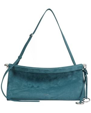 Alaïa Le Click East West Shoulder Bag - Blue