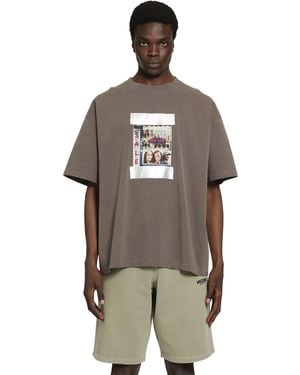 Martine Rose S/S Oversized T-Shirt - Brown