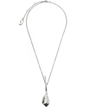Panconesi Lacrima Necklace - Metallic