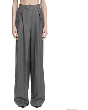 Petar Petrov Flash Cut Trousers - Grey
