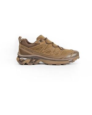 Salomon Xt-6 Expanse Leather Sneakers - Brown