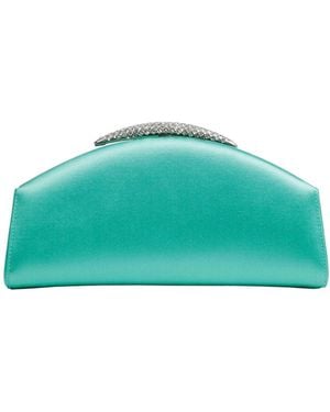 Giuseppe Zanotti X Antonioli Gz Atena Clutch - Green