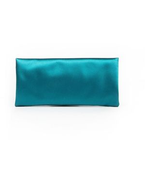 Saint Laurent Evening Soft Clutch - Blue