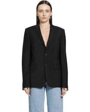 Fendi Kid Mohair Blazer - Black