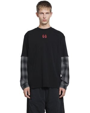 44 Label Group Underworld Double Long Sleeve - Black