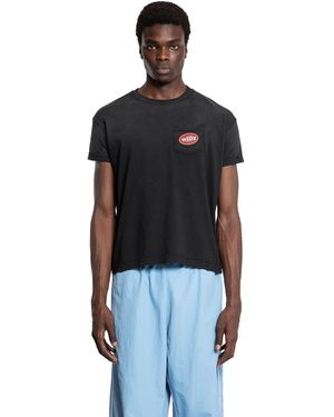 Willy Chavarria Chorizo Destroyed Easy Tee - Black