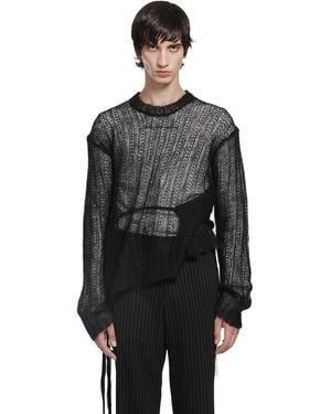Ann Demeulemeester Levar Jumper - Black
