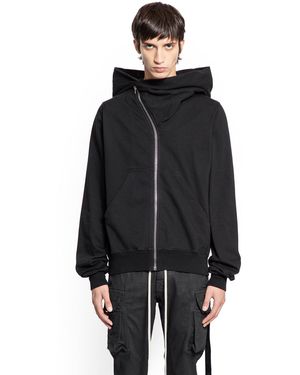 Rick Owens Concordians Mountain Hoodie - Black