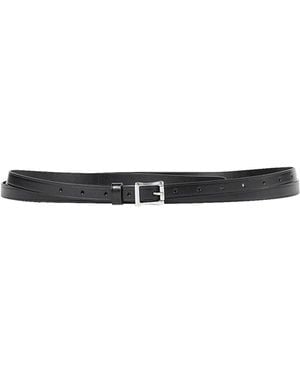 Ann Demeulemeester Adonica Long Belt - Black
