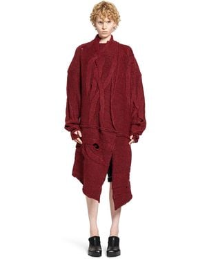 Halo Cables Coat - Red