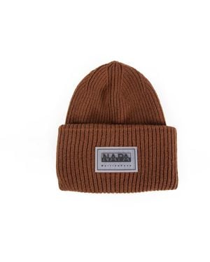 Napapijri Martine Rose F-Douglas Rep Beanie - Brown
