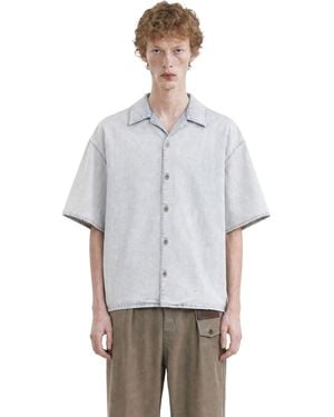 Loewe Anagram Short Sleeve Shirt - Gray