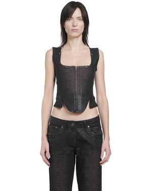 KNWLS Alice Bustier - Black