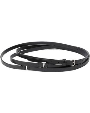 Ann Demeulemeester Kepa Wrap Leather Belt - Black