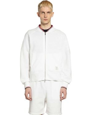 Thom Browne Bomber - White