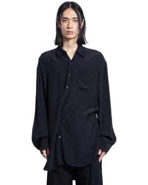 Ann Demeulemeester Mark High Comfort Shirt - Blue