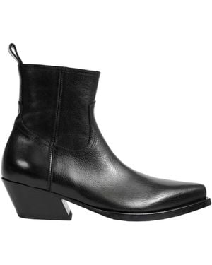 Ann Demeulemeester Imme Pointy Ankle Boots - Black