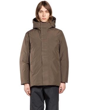 Goldwin Gore-Tex Snow Range Down M/L Jacket - Brown