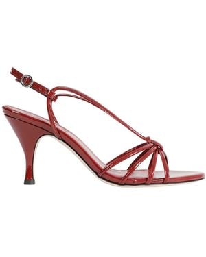 Aeyde Solange Patent Leather Sandals - Pink