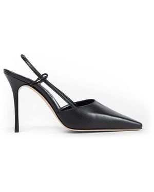 Manolo Blahnik Touki Slingack Pumps - Black