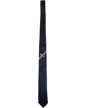 Thom Browne Ties - Black