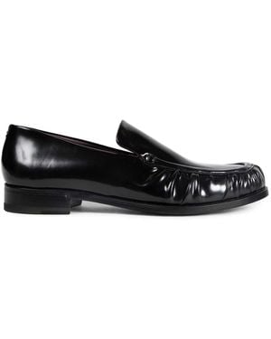Lardini Leather Loafers - Black