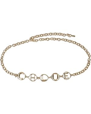 Chloé Script Jewellery Belt - Metallic