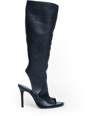 Ann Demeulemeester Seria High Heeled Boots - Blue