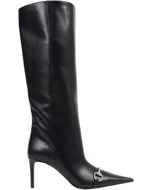 Gucci Donna Leather Boots - Black