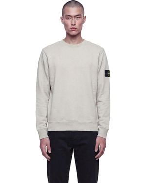 Stone Island 6100060 Cotton Fleece Sweatshirt - Grey