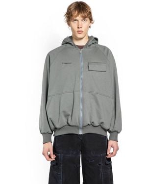 BRYAN JIMENE`Z Mk Hoodie Sweatshirt - Grey