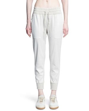 James Perse Mixed Media Trousers - White