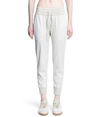 James Perse Mixed Media Trousers - White
