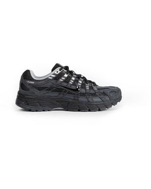 Nike P-6000 Suede Sneakers - Black