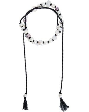KUNDO K- 142 Kiza Necklace - White