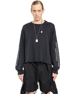 Ann Demeulemeester T-shirts & Tank Tops - Blue