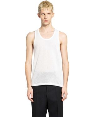 Tom Ford Semi-Sheer Tank Top - White