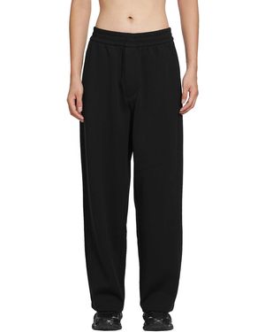 Emporio Armani Cotton Joggers - Black