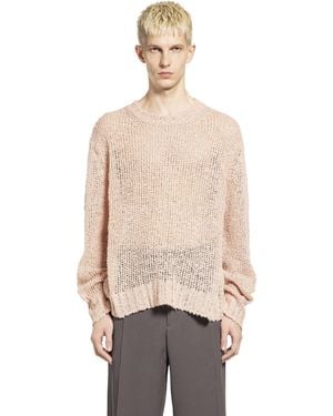 Jil Sander Chunky-Knit Linen Jumper - Natural
