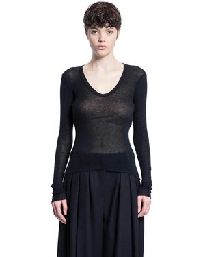 James Perse Deep V Tee - Blue