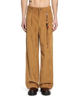 Song For The Mute Flower Boyfriend Jeans - Natural