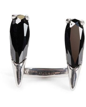 ALAN CROCETTI Sharp Viper Ear Mouth Cuff - White