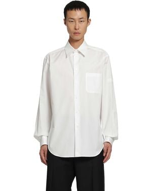 Yohji Yamamoto Suit Broad Cdh Basic Shirt - White