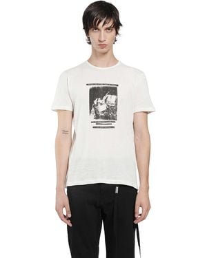 Ann Demeulemeester Baptist 'Dust Of Memory' Standard T-Shirt - White