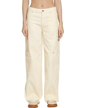 Moncler Canva Cargo Pants - Natural