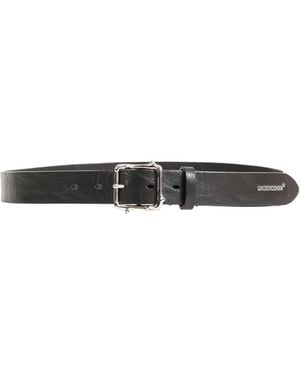 Undercover Leather Belt - Black