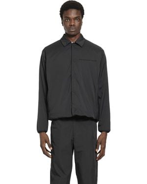 Laminar Padded Overshirt - Black